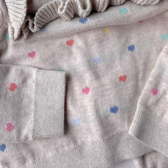 Baby Gap baby girl sweater set EUC size 6-12 - Picture 4 of 5